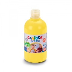 ✅ Carioca Tempera Flacon 500 ml - Couleurs superlavables - Facile à mélanger - Applicable sur matériaux poreu en stock