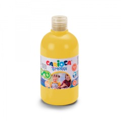 ✅ Carioca Tempera Flacon 500 ml - Couleurs superlavables - Facile à mélanger - Applicable sur matériaux poreu en stock