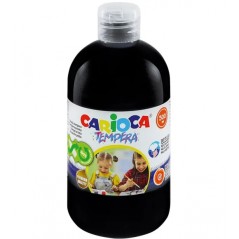 ✅ Carioca Tempera Flacon 500 ml - Couleurs superlavables - Facile à mélanger - Applicable sur matériaux poreu en stock