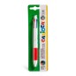 Stylo bille 4 couleurs automatique Carioca - Pointe 1 mm

