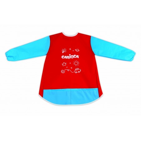 ✅ Carioca Tablier bébé 5-8 ans – Imperméable – Manches longues – Poches – Lavable en machine – Ferm en stock