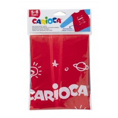 Carioca Tablier bébé 5-8 ans – Imperméable – Manches longues – Poches – Lavable en machine – Fermeture Velcro – Zone nominative