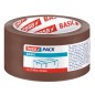 Joint d'emballage Tesa Basic 50 mm x 66 mètres - En polypropylène - Adhésif écologique - Couleur marron