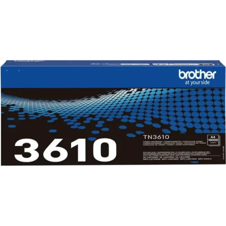 Brother Toner TN3610 noir - Toner d'origine haute qualité