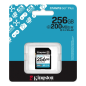 Carte SDXC Kingston Canvas Go Plus 256 Go UHS-I U3 V30 Classe 10 200 Mo/s