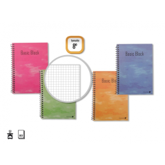 LOT de 10 Carnet d'Or Couverture Plastifiée Normale - 80 Feuilles - L