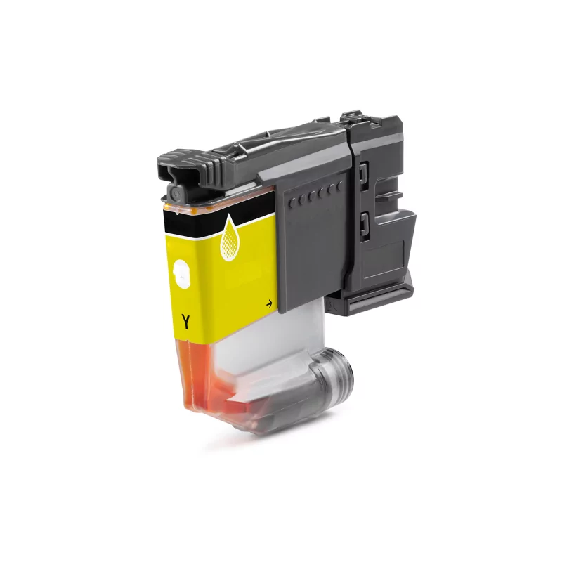 Cartouche compatible Brother LC521 jaune (remplace LC-521Y)