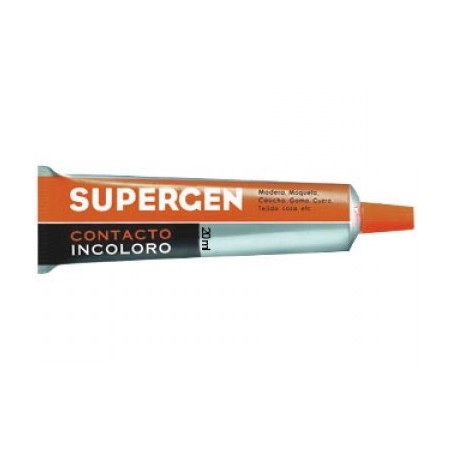 ✅ Colle Contact Supergen Incolore 20 ml - Séchage rapide - Ne contient pas de toluène - Résistance au vieilli en stock