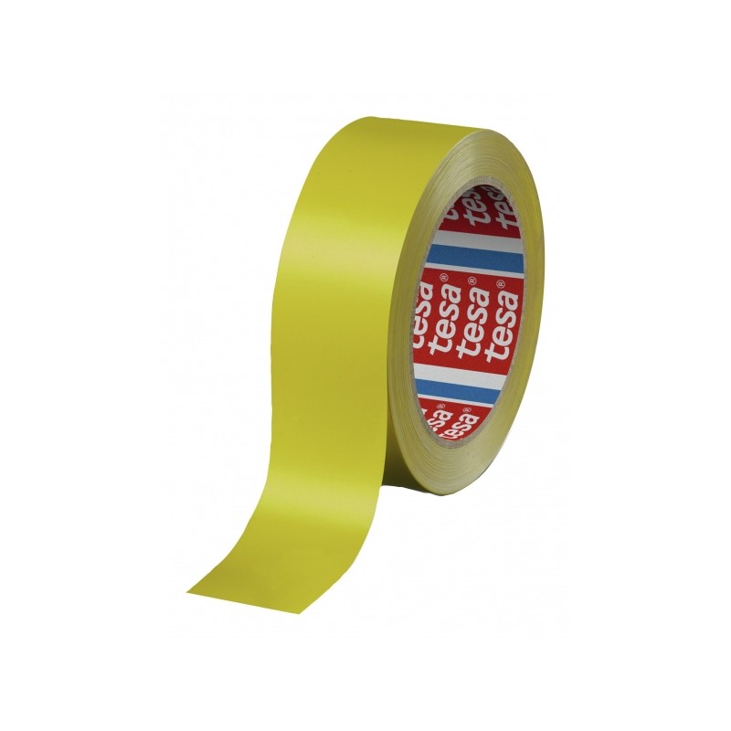 LOT de 12 Tesa 60404 Ruban d'emballage Premium 12 mm x 66 mètres – Fabriqué en SPVC – Adhésif en Caoutchouc Naturel – Couleur