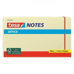 ✅ Tesa Notes Bloc de 100 Notes Autocollantes 125x75mm - Sans Solvant - Repositionnable - Couleur Jaune couleur j en stock
