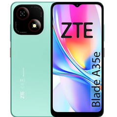 Smartphone ZTE Blade A35e - Écran 6,52" - 2 Go de RAM + 2 Go de stockage - 32 Go de stockage - Fréquence de rafraîchissement de