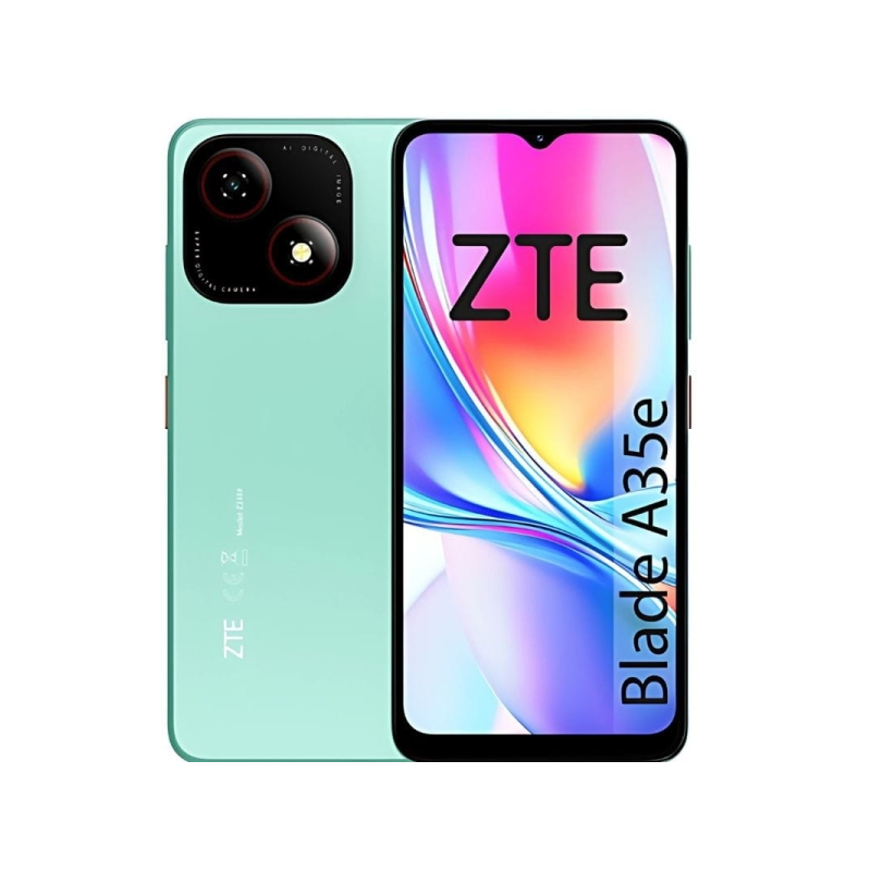 Smartphone ZTE Blade A35e - Écran 6,52" - 2 Go de RAM + 2 Go de stockage - 32 Go de stockage - Fréquence de rafraîchissement de