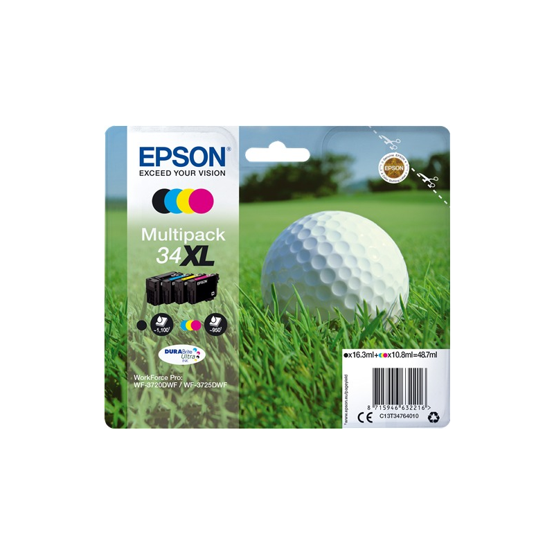Epson Multipack 34XL (4 cartouches)