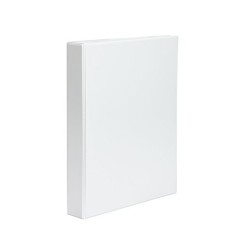 ✅ Pardo Kangourou Dossier A4 4 Anneaux 25mm - Sac sur Dos et Couverture - Couleur Blanc couleur Blanc en stock