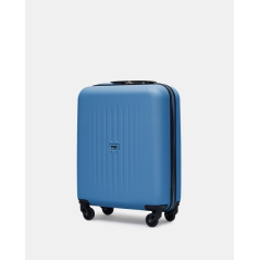 Valise cabine Paco Martinez Flash - 36 litres - Roues pivotantes à 360° - Organisateur intérieur - Bleue