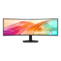 Moniteur incurvé Samsung ViewFinity S9 S95UF 49" VA Dual QHD 120 Hz HDR - Temps de réponse 5 ms - Haut-parleurs 10 W - Réglable
