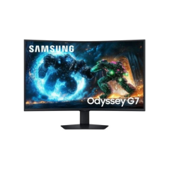 Moniteur Samsung Odyssey G7 G75F 37" incurvé VA UHD 4K 165 Hz FreeSync HDR10+ - Temps de réponse 1 ms - HDMI, DisplayPort, USB