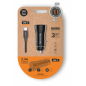 Chargeur de voiture double TechOneTech + câble USB-A vers USB-C - Haute performance