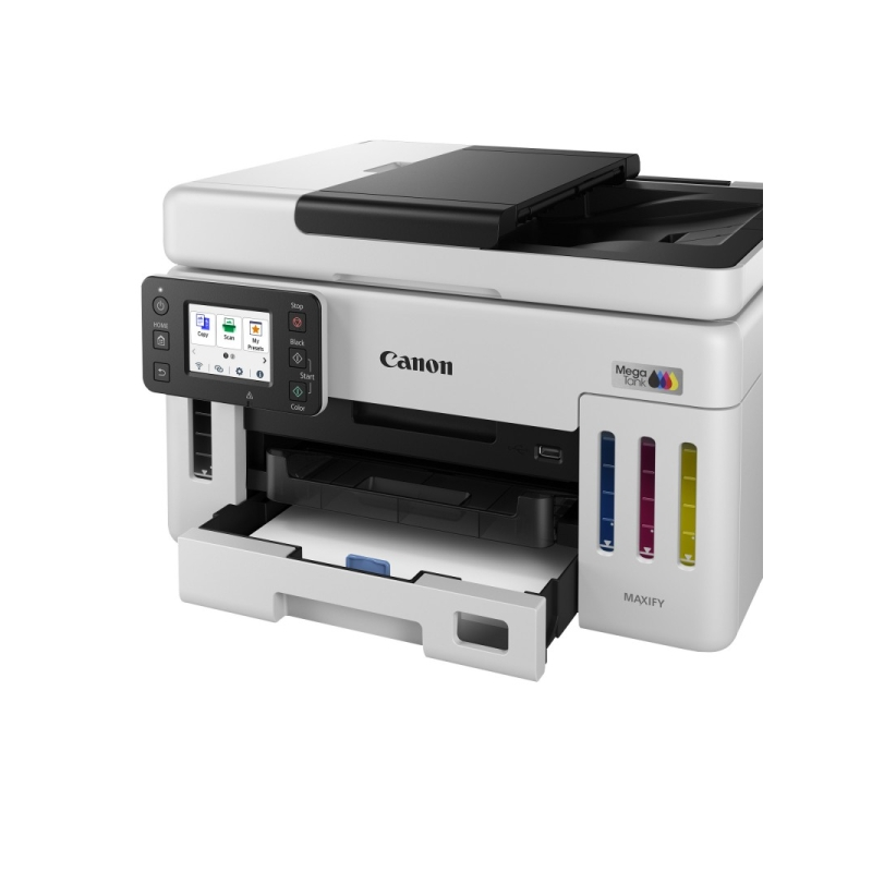 Imprimante multifonction couleur Canon Maxify GX6150 MegaTank, Wi-Fi, impression recto verso, 24 ppm, chargeur automatique de