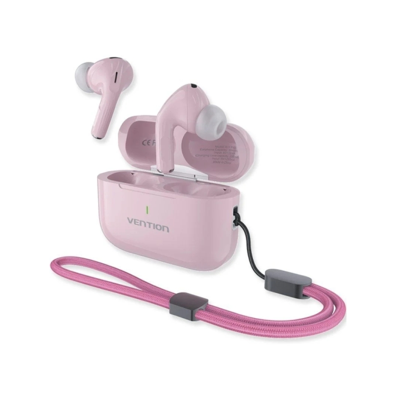 Écouteurs intra-auriculaires sans fil Vention Echo Lite E11 Plus - Bluetooth 6.0 - Jusqu'à 6 heures d'autonomie - Boîtier de