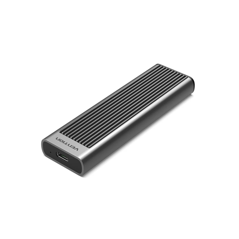 Boîtier externe Vention pour SSD M.2 NVMe - Dissipateur thermique - USB 3.1 - Vitesses jusqu'à 10 Gbit/s - Aluminium - Mode