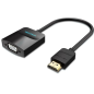 Câble convertisseur Vention HDMI mâle vers VGA femelle - Full HD - ARC - Port audio 3,5 mm - Longueur : 0,15 m - Connecteurs