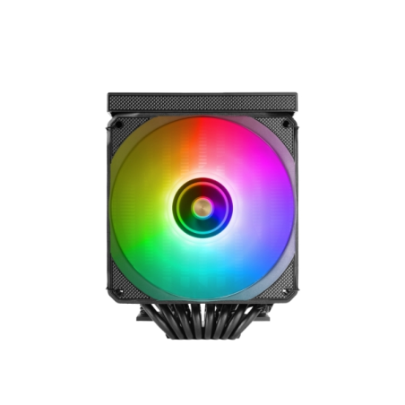Refroidisseur CPU Mars Gaming MCPU-LCDPRO - TDP jusqu'à 380 W - 8 caloducs - 2 ventilateurs FDB PWM 120 mm - 2300 tr/min