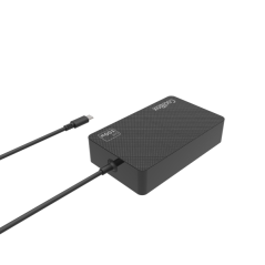 Chargeur mural Coolbox NB100 GaN 100 W - USB-C - PD 3.0 pour une charge rapide intelligente - Sélection automatique de la