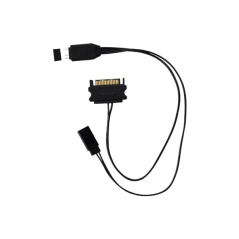 Contrôleur ARGB Coolbox CTRL01 Mini - Transforme le bouton de réinitialisation en sélecteur d'effets pour ventilateurs et