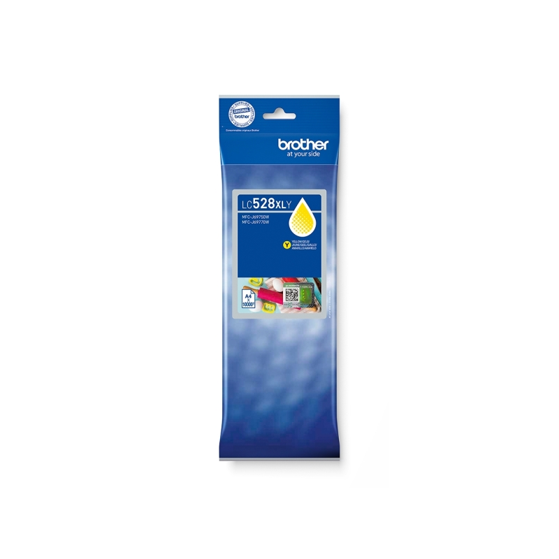 Cartouche d'encre originale Brother LC528XL jaune