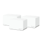 Système Wi-Fi 6 Mesh double bande Mercusys H70X AX1800 - 3 bornes Halo - Couverture jusqu'à 550 m² - Blanc