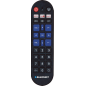 Télécommande universelle Blaupunkt pour LG, Samsung, Sony, Philips et Panasonic - Préconfigurée - Gros boutons - Commande