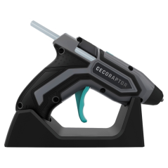 Pistolet à colle chaude Cecotec CecoRaptor Perfect Fix 360 X-Treme - Autonomie de 30 min - Base de chargement - Batterie 1,5 Ah