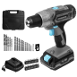 Perceuse-visseuse sans fil Cecotec CecoRaptor Perfect Drill 2020 Advance - Couple de 46 Nm - 1550 tr/min - Blocage automatique