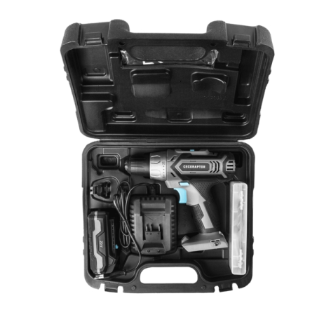 Perceuse-visseuse sans fil Cecotec CecoRaptor Perfect Drill 2020 Advance - Couple de 46 Nm - 1550 tr/min - Blocage automatique
