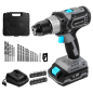 Perceuse-visseuse ultra-rapide sans balais Cecotec CecoRaptor Perfect Drill 2020 - Couple de 46 Nm - 2000 tr/min - Batterie 2