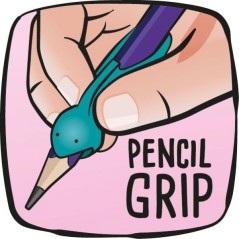 ✅ Maped Kidy Lern Pack de 10 Guides Crayon Doigts - Modèle Requin - Guide Amovible - Convient à la Plupart des en stock