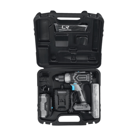 Perceuse-visseuse ultra-performante sans balais Cecotec CecoRaptor Perfect Drill 4020 - Couple de 46 Nm - 2000 tr/min