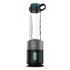 Blender Cecotec Power Titanium Fresh and Go - 650 W - 2 gobelets de 600 ml - Tubes de refroidissement inclus - 4 lames revêtues