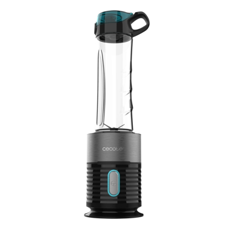 Blender Cecotec Power Titanium Fresh and Go - 650 W - 2 gobelets de 600 ml - Tubes de refroidissement inclus - 4 lames revêtues
