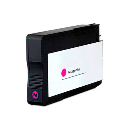 cartouche toner magenta étiquette blanche