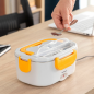 Boîte à lunch électrique Innovagoods Lunffi - Capacité 1,5 L - Température jusqu'à 90 °C - Puissance 60 W - Câbles amovibles