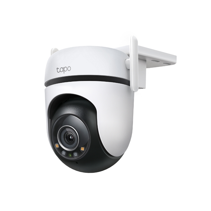 Caméra de sécurité IP WiFi TP-Link Tapo C520WS 2K QHD 4MP - Convient pour l'intérieur/extérieur - Vision panoramique à 360º