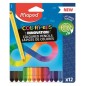 Maped Color'Peps Infinity Pack de 12 Crayons de Couleur Longue Tenue - Entièrement en Mine - Couleurs Assorties