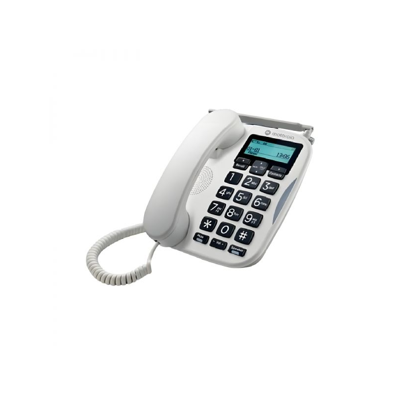 Téléphone fixe Motorola FW500L - 4G - Connexion à la ligne ou à la carte SIM - Mains libres
