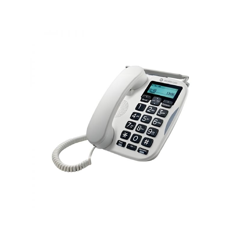 Téléphone fixe Motorola FW500L - 4G - Connexion à la ligne ou à la carte SIM - Mains libres