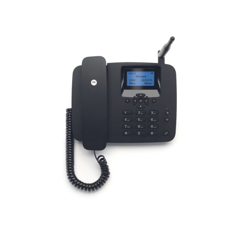 Téléphone fixe Motorola FW200L - GSM - SIM uniquement - Mains libres