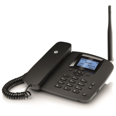 Téléphone fixe Motorola FW200L - GSM - SIM uniquement - Mains libres