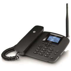 Téléphone fixe Motorola FW200L - GSM - SIM uniquement - Mains libres