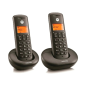 Téléphone sans fil Motorola E202 DECT + 1 extension - Identification de l'appelant - Répondeur - Mains libres